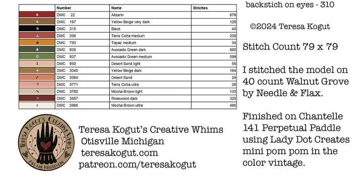 Pre-Order: Santa Wreath Ornament | Teresa Kogut