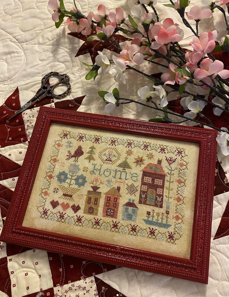 Home (Words to Stitch By #3) | Pansy Patch Quilts and Stitchery