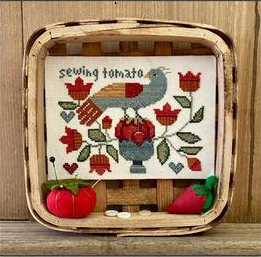 Sewing Tomato - Stitchy Bird #2 | Teresa Kogut