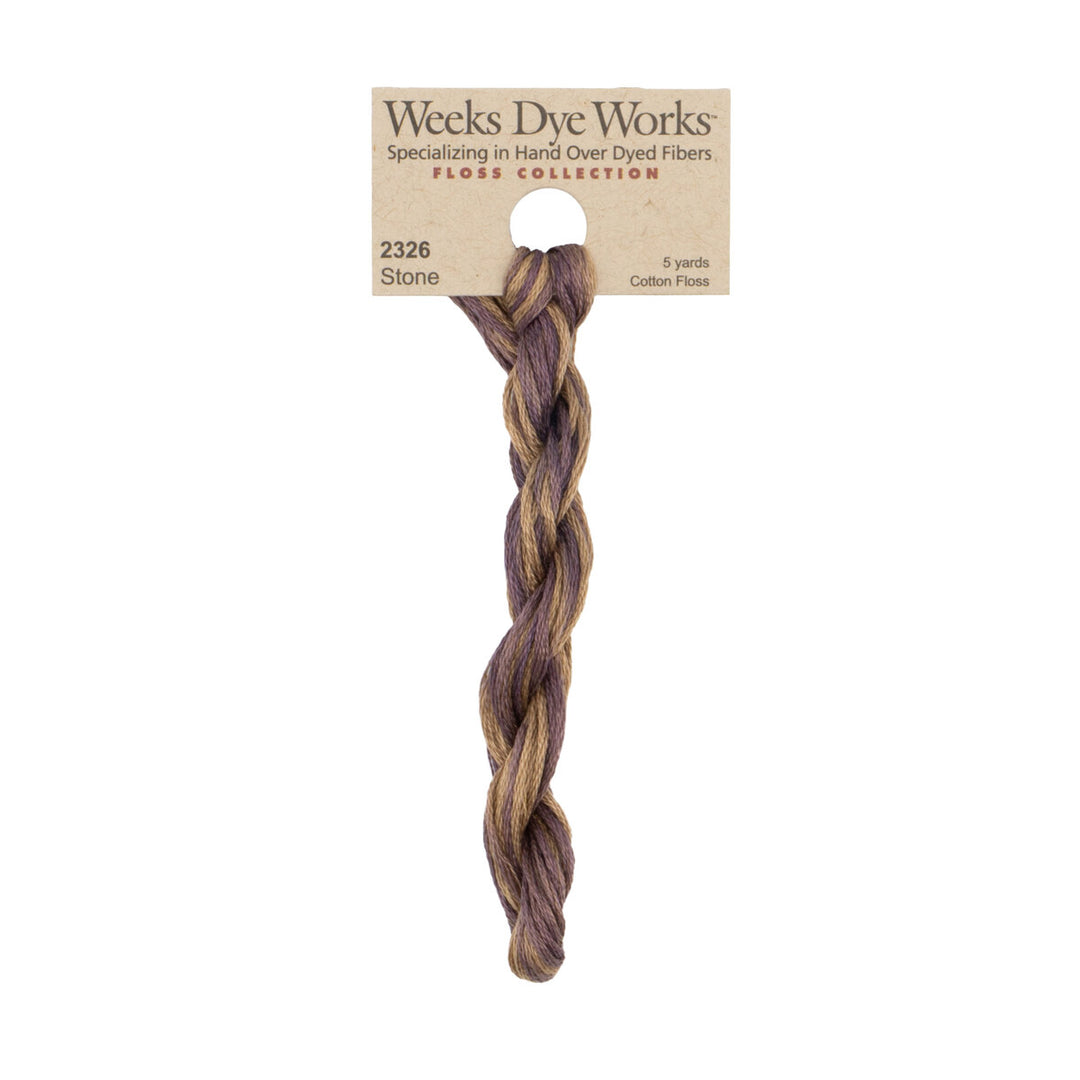 Stone - 2326 | Weeks Dye Works - Hand-Dyed Embroidery Floss