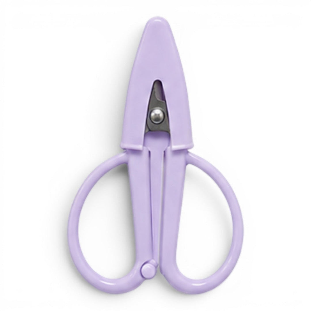 Super Snips Mini Thread Scissors with Silicone Sleeve - Lilac