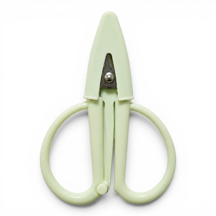 Super Snips Mini Thread Scissors with Silicone Sleeve - Sage