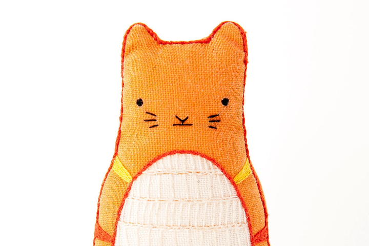 Tabby Cat - Embroidery Kit | Kiriki Press