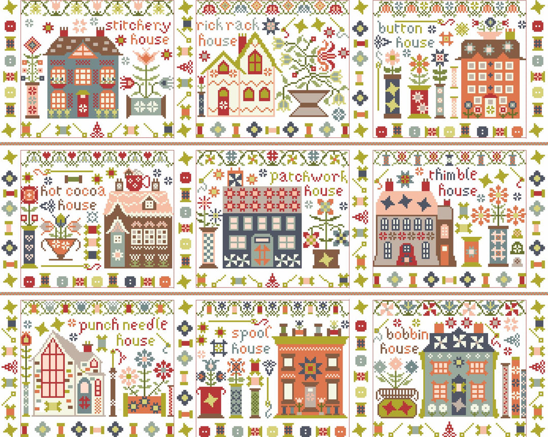 Bobbin House - The Houses on Stitchery Lane #9 | Pansy Patch