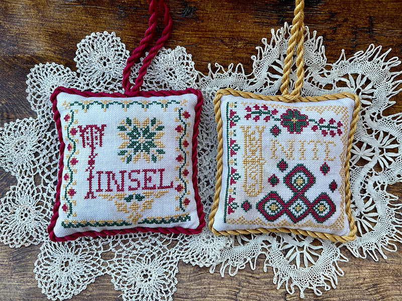 Vintage Christmas Alphabet 9 | Jan Hicks Creates