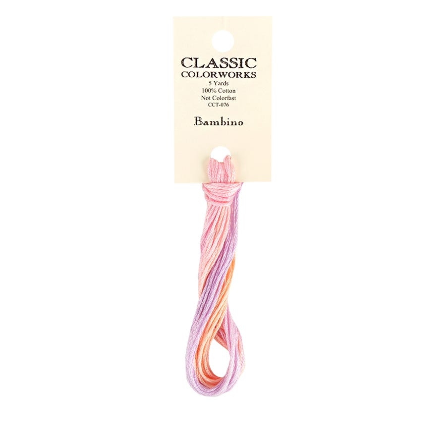Bambino | Classic Colorworks Hand-Dyed Embroidery Floss