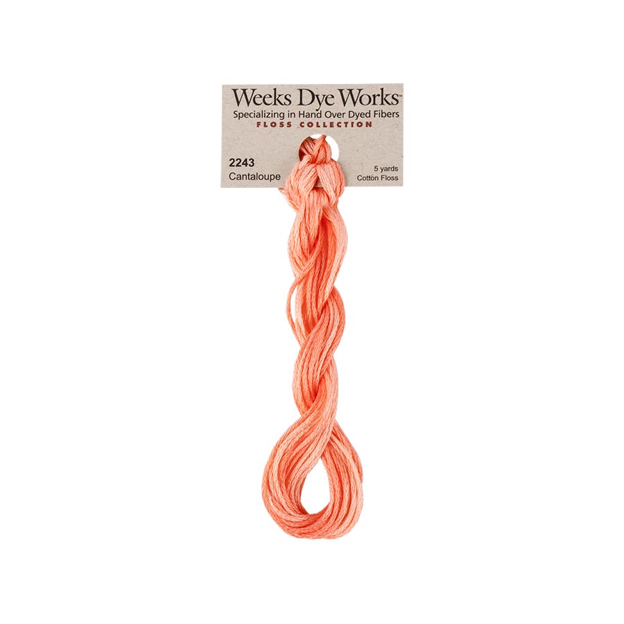 Cantaloupe | Weeks Dye Works - Hand-Dyed Embroidery Floss