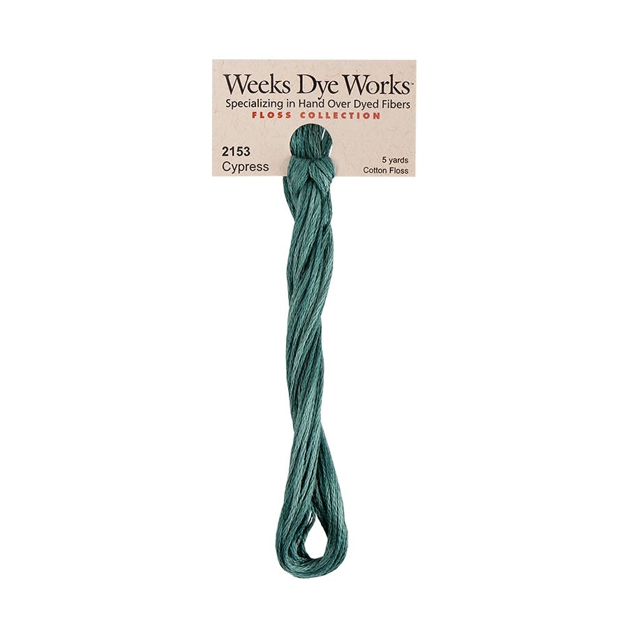 Cypress | Weeks Dye Works - Hand-Dyed Embroidery Floss