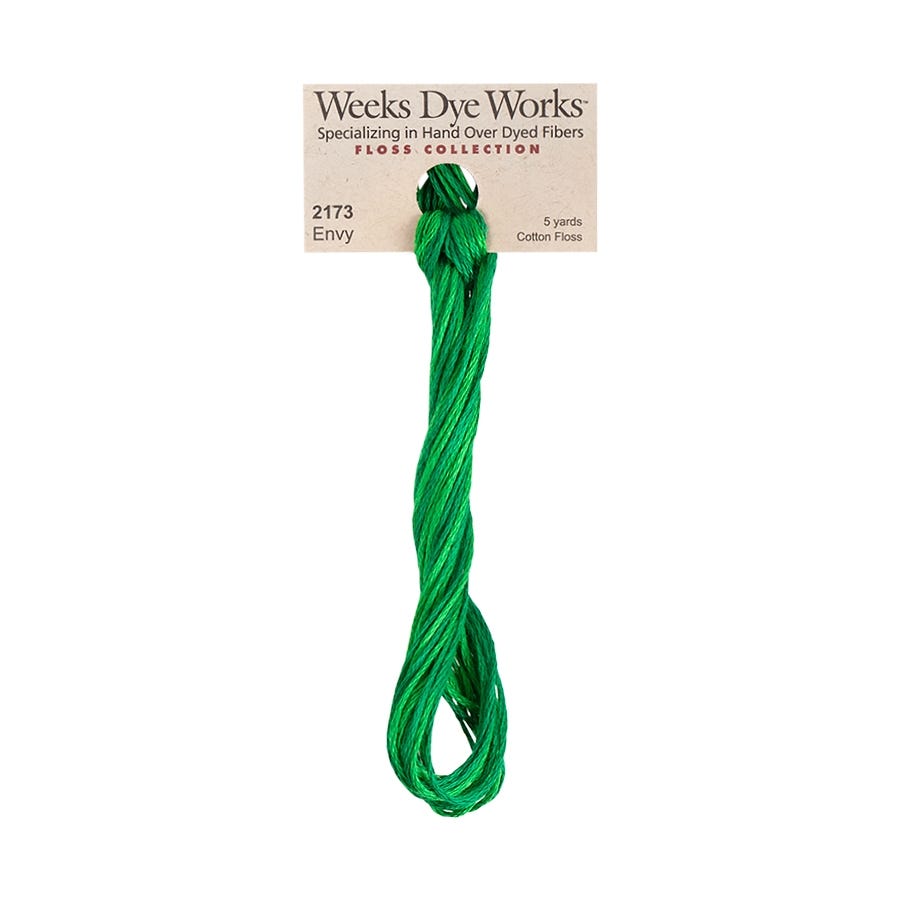 Envy | Weeks Dye Works - Hand-Dyed Embroidery Floss