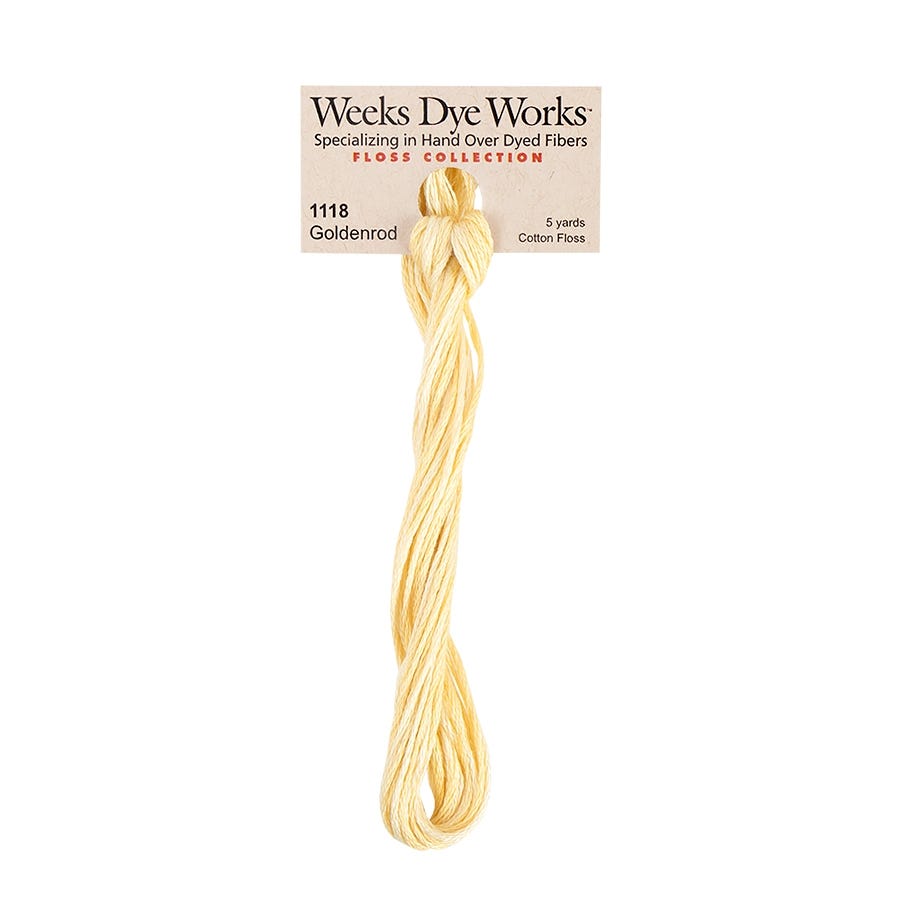 Goldenrod | Weeks Dye Works - Hand-Dyed Embroidery Floss
