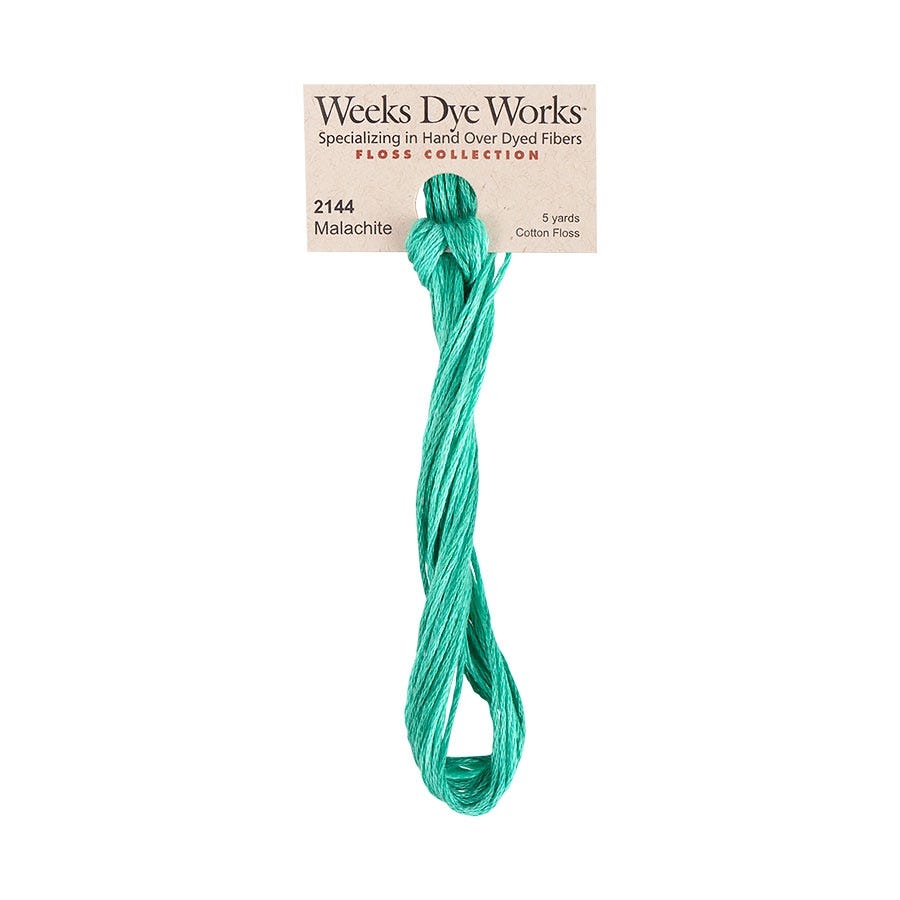 Malachite | Weeks Dye Works - Hand-Dyed Embroidery Floss