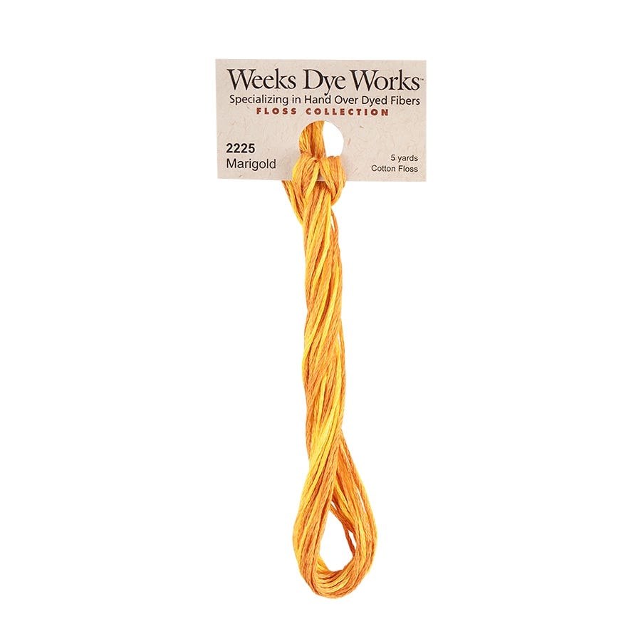 Marigold | Weeks Dye Works - Hand-Dyed Embroidery Floss