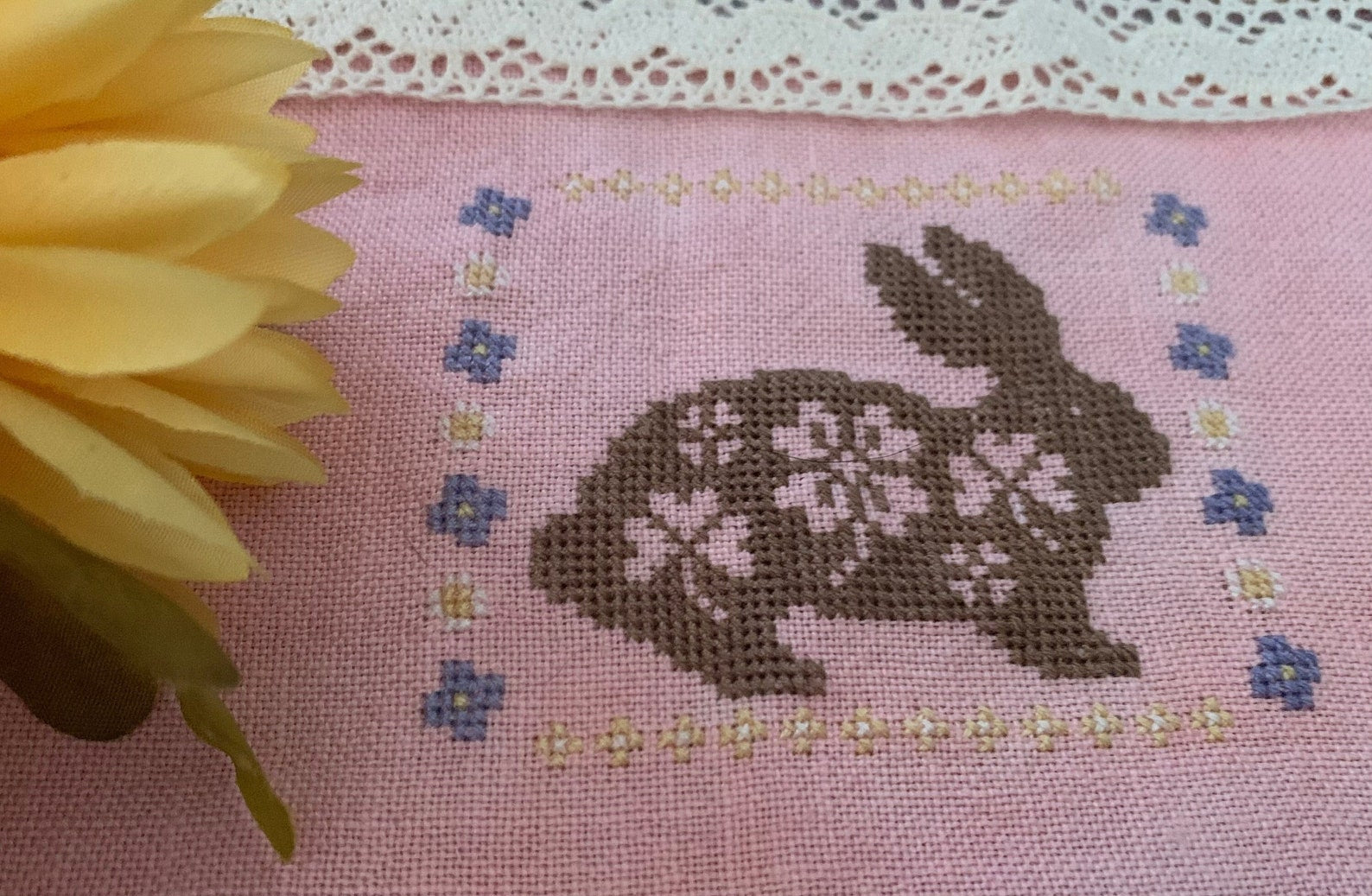 Wild Whimsy Bunny | Darling & Whimsy Designs – TopKnot Stitcher Shop
