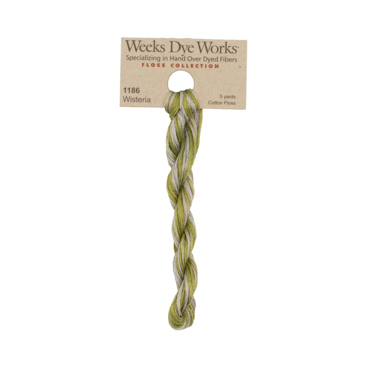 Wisteria 1186 | Weeks Dye Works - Hand-Dyed Embroidery Floss