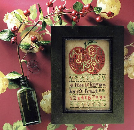 Apple Sampler | Birds of a Feather – TopKnot Stitcher Shop