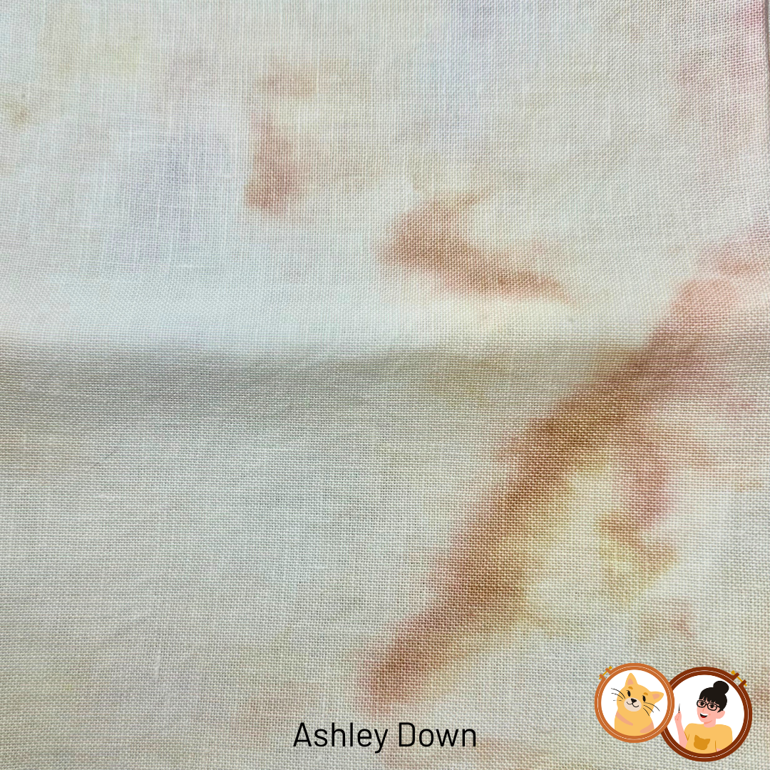 Ashley Down - 36ct Linen - Fat Quarter | Tabby Cat Linen