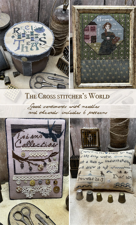 The Cross Stitcher's World (Book with 6 patterns!) | The Primitive Hare