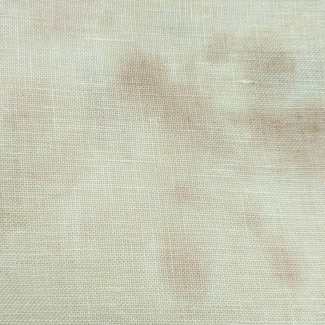 Creme Brûlée - 32ct Linen - Fat Quarter | Tabby Cat