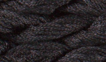 Close-up of dark gray yarn texture