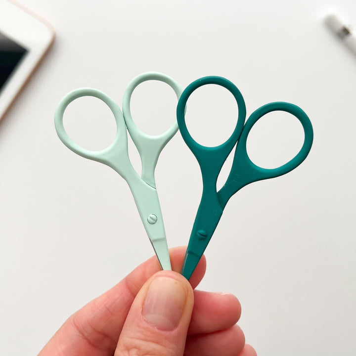 Small Full-Color Embroidery Scissors