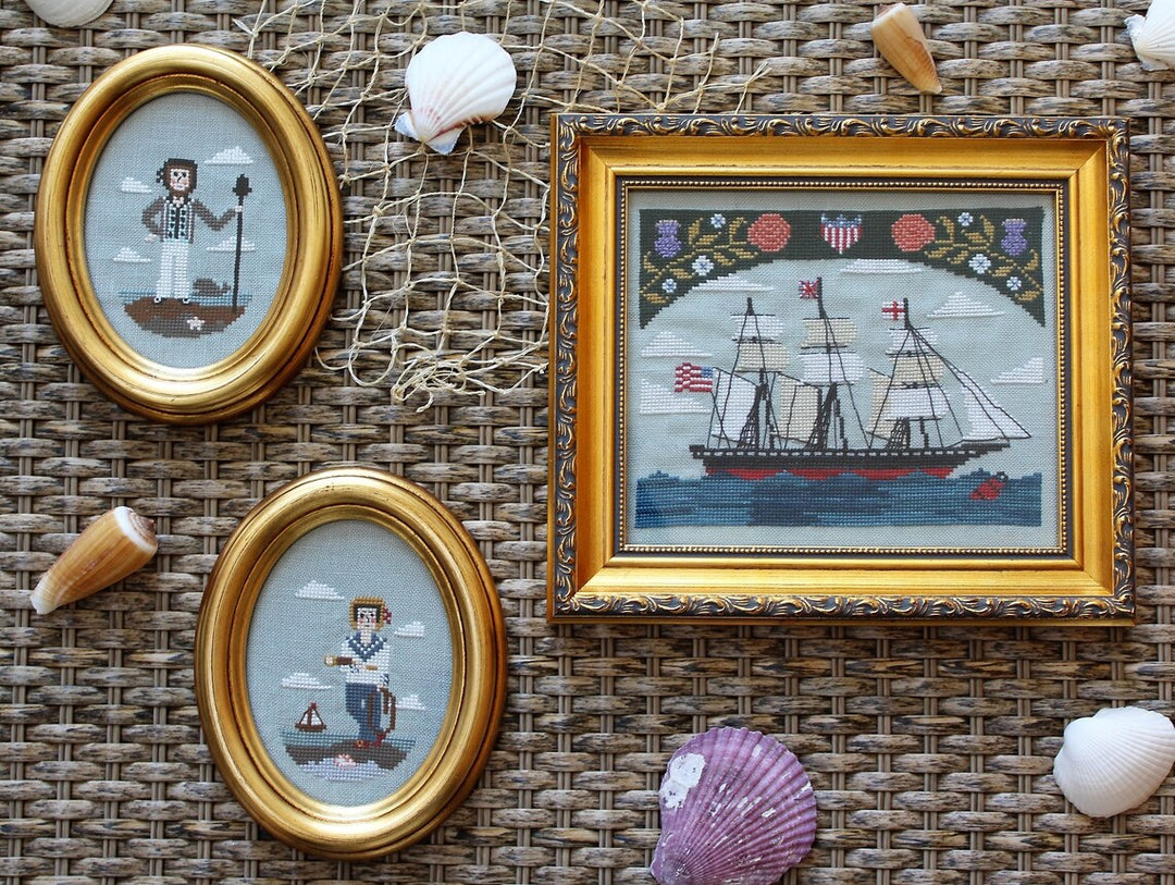 Neptune and the Sailors | Cosford Rise Stitchery