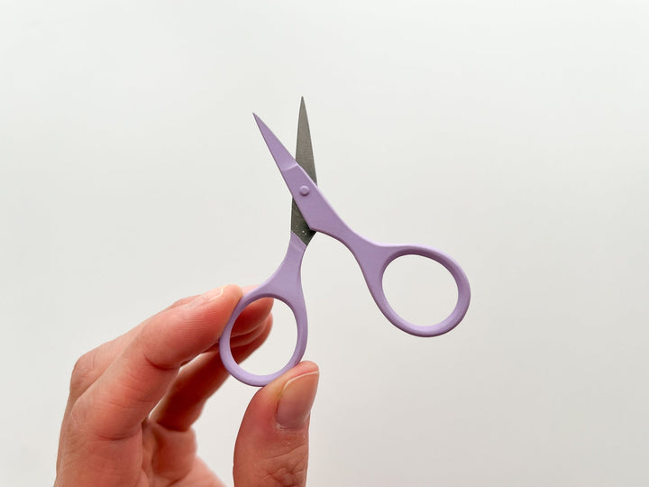 Small Full-Color Embroidery Scissors