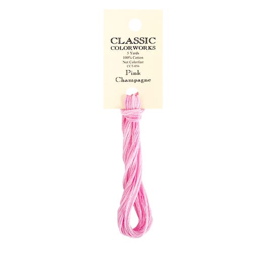 Pink Champagne | Classic Colorworks Thread Hand-Dyed Embroidery Floss