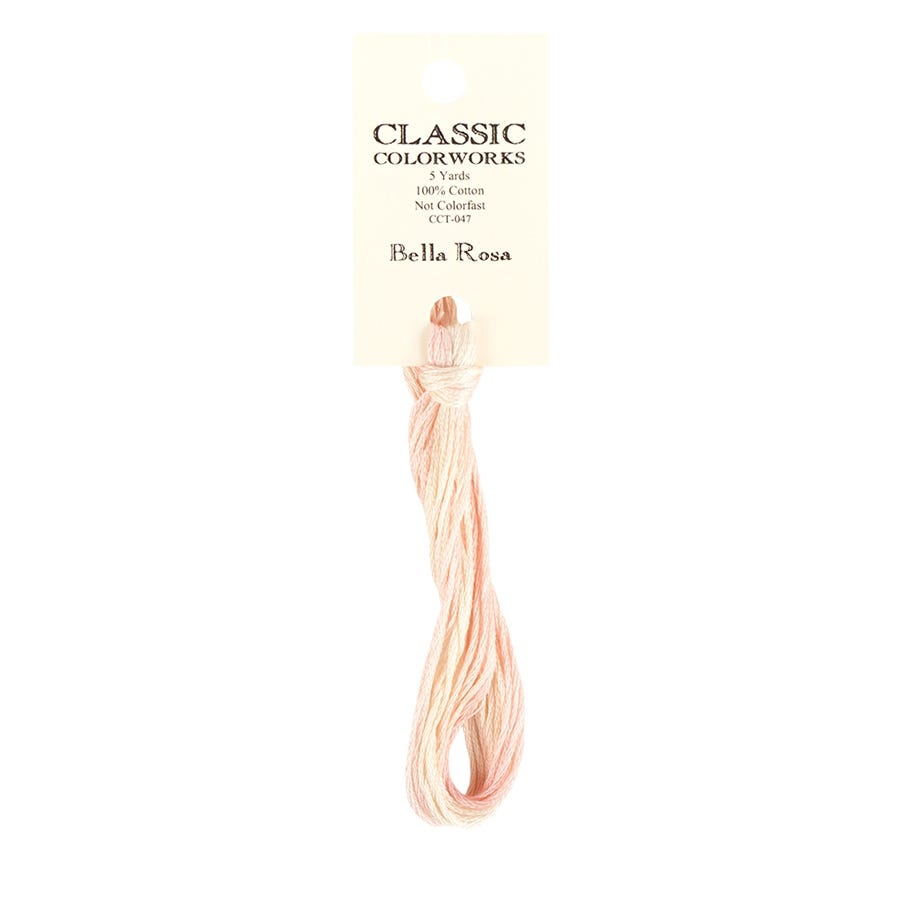 Bella Rosa | Classic Colorworks Thread Hand-Dyed Embroidery Floss