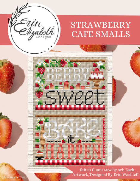 Strawberry Cafe Smalls | Erin Elizabeth Designs