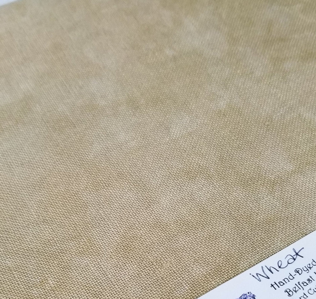 Wheat 28ct linen - Fat Quarter | Fiber on a Whim