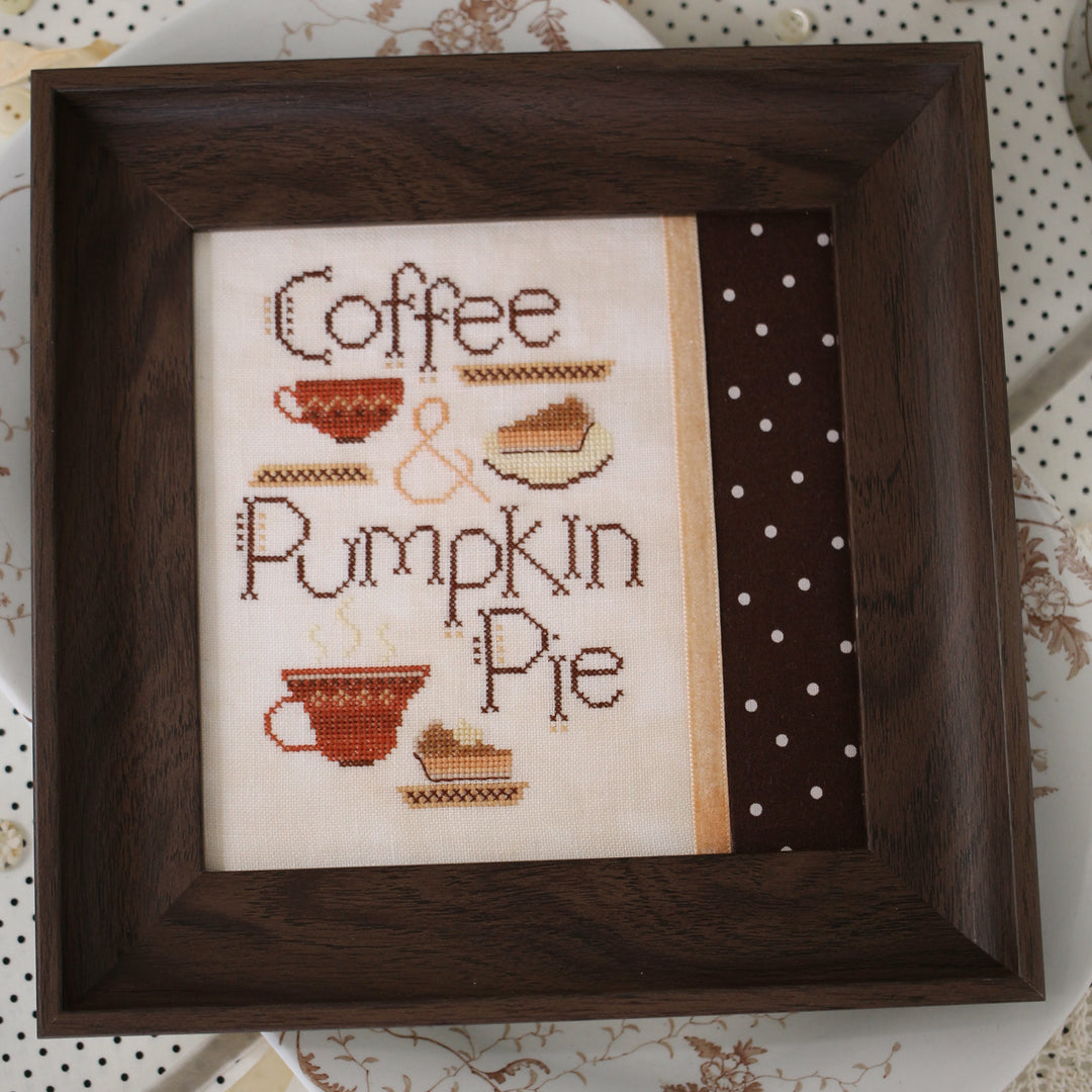 Coffee and Pumpkin Pie | October House Fiber Arts