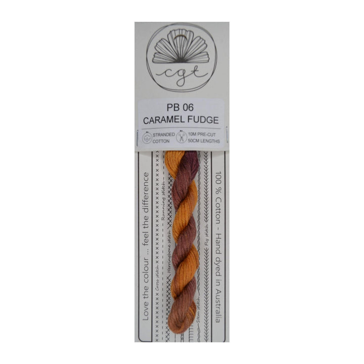 Caramel Fudge | Cottage Garden Threads*