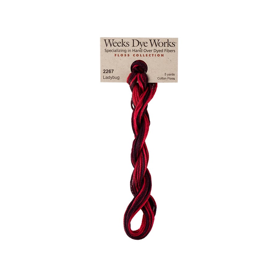 Ladybug | Weeks Dye Works - Hand-Dyed Embroidery Floss