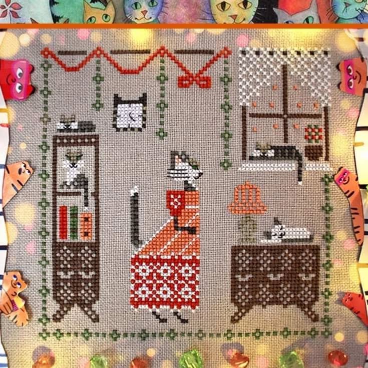 Pre-Order: Miss Cat | Stitchy Princess (ships in March)