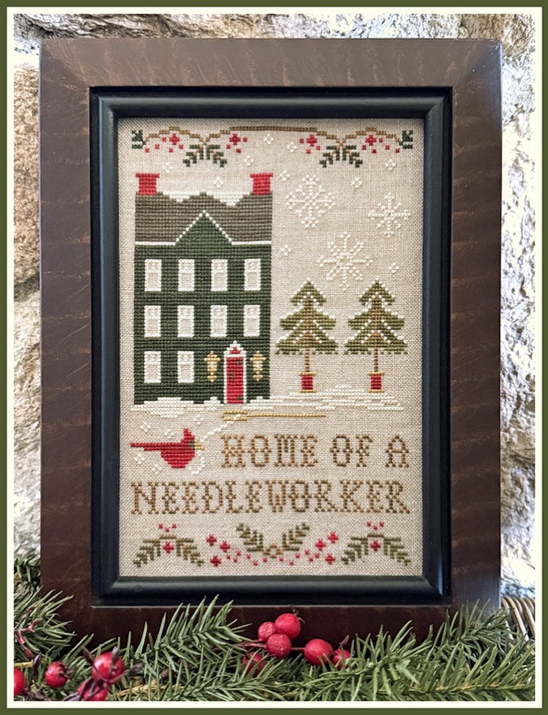 Winter at the Home of a Needleworker | Little House Needleworks