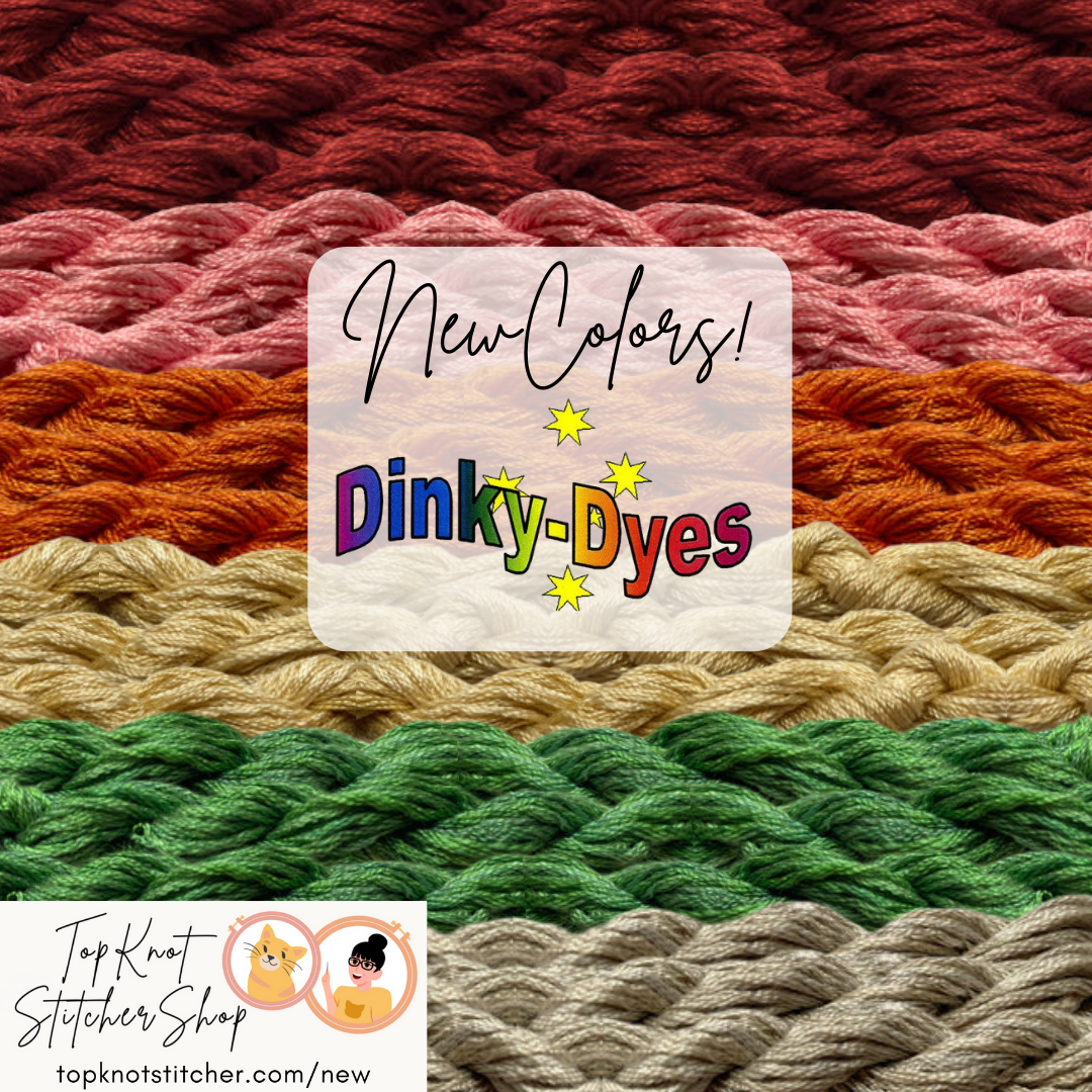 Dinky Dyes - Set of 6 NEW Colors for 2024 | Dinky Dyes Silk