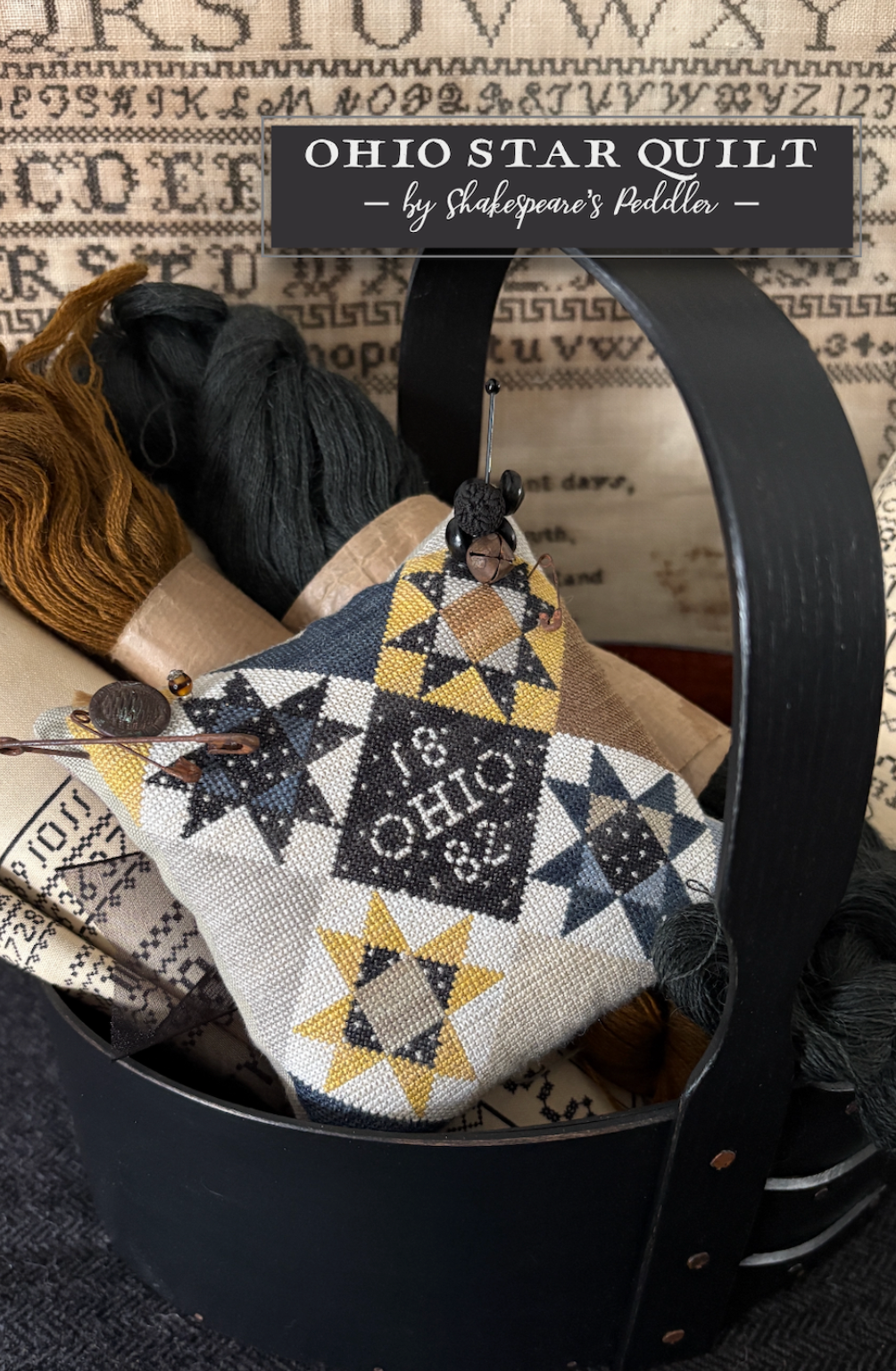 Pre-Order: Ohio Star Quilt | Shakespeare's Peddler - Nashville 2026 (ships in March)