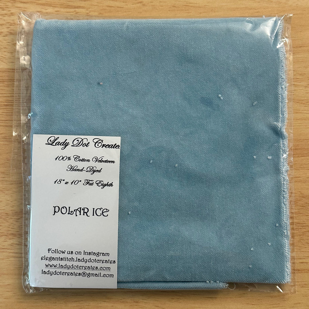 Polar Ice Velveteen | Lady Dot Creates
