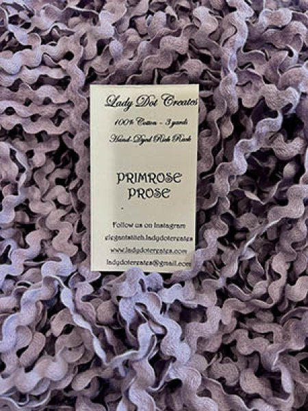 Primrose Prose Ric Rac | Lady Dot Creates