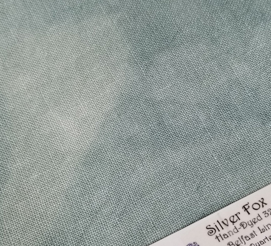 Silver Fox 36ct Linen - Fat Quarter | Fiber on a Whim