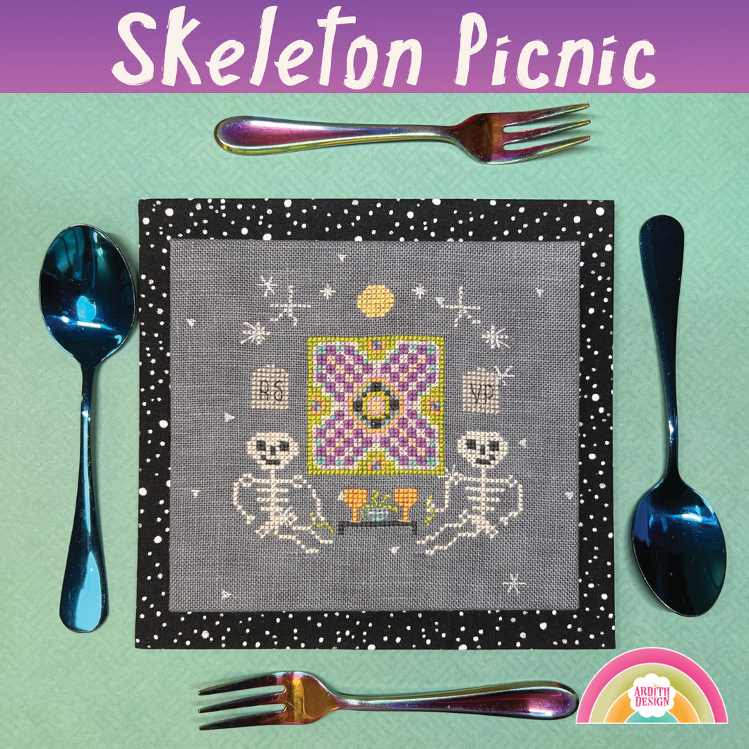 Pre-Order: Skeleton Picnic | Ardith Designs (Nashville Market - ships in March)