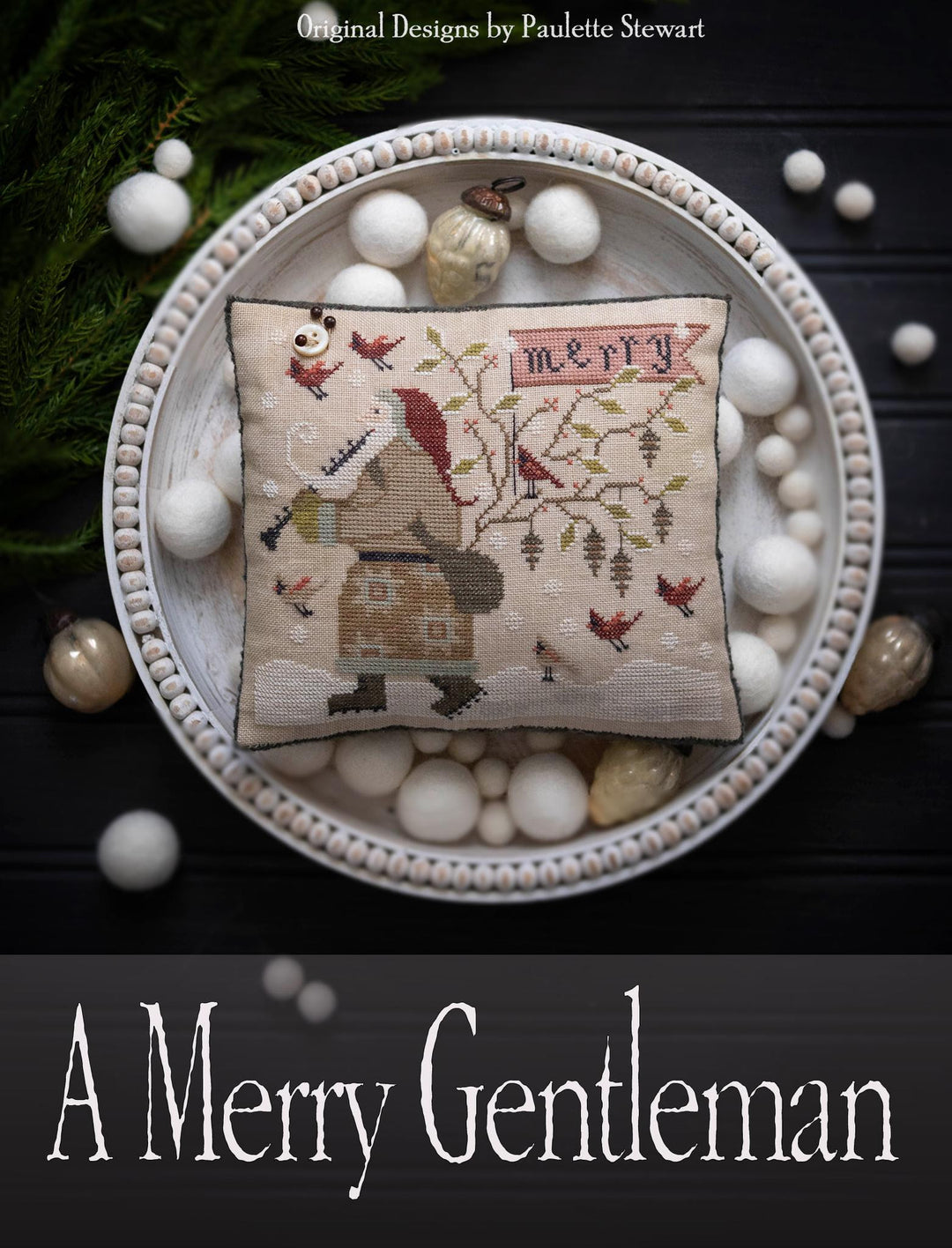 Pre-Order: A Merry Gentleman | Plum Street Samplers (ships mid-Dec)