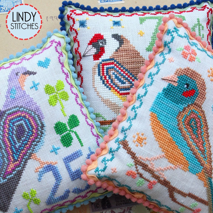 Air Mail November - Ocellated Turkey | Lindy Stitches