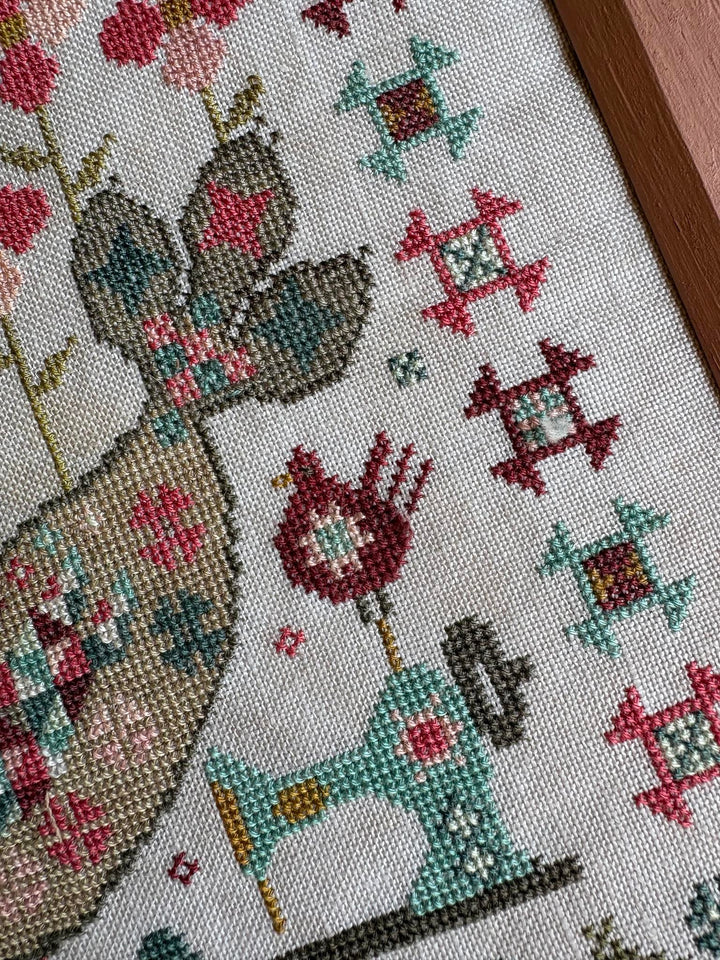 Pre-Order: Quilty Bird | Pansy Patch (begins shipping late August)