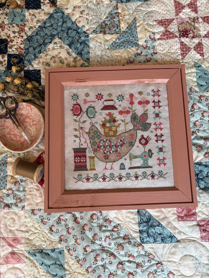 Pre-Order: Quilty Bird | Pansy Patch (begins shipping late August)