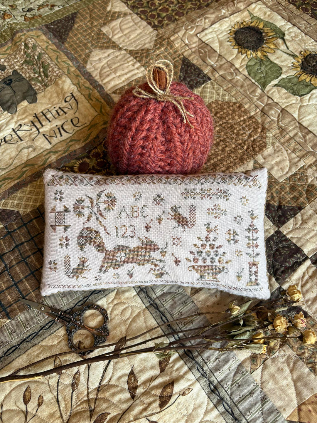 Pre-Order: Sassy Squirrel Pinkeep | Pansy Patch (begins shipping late August)