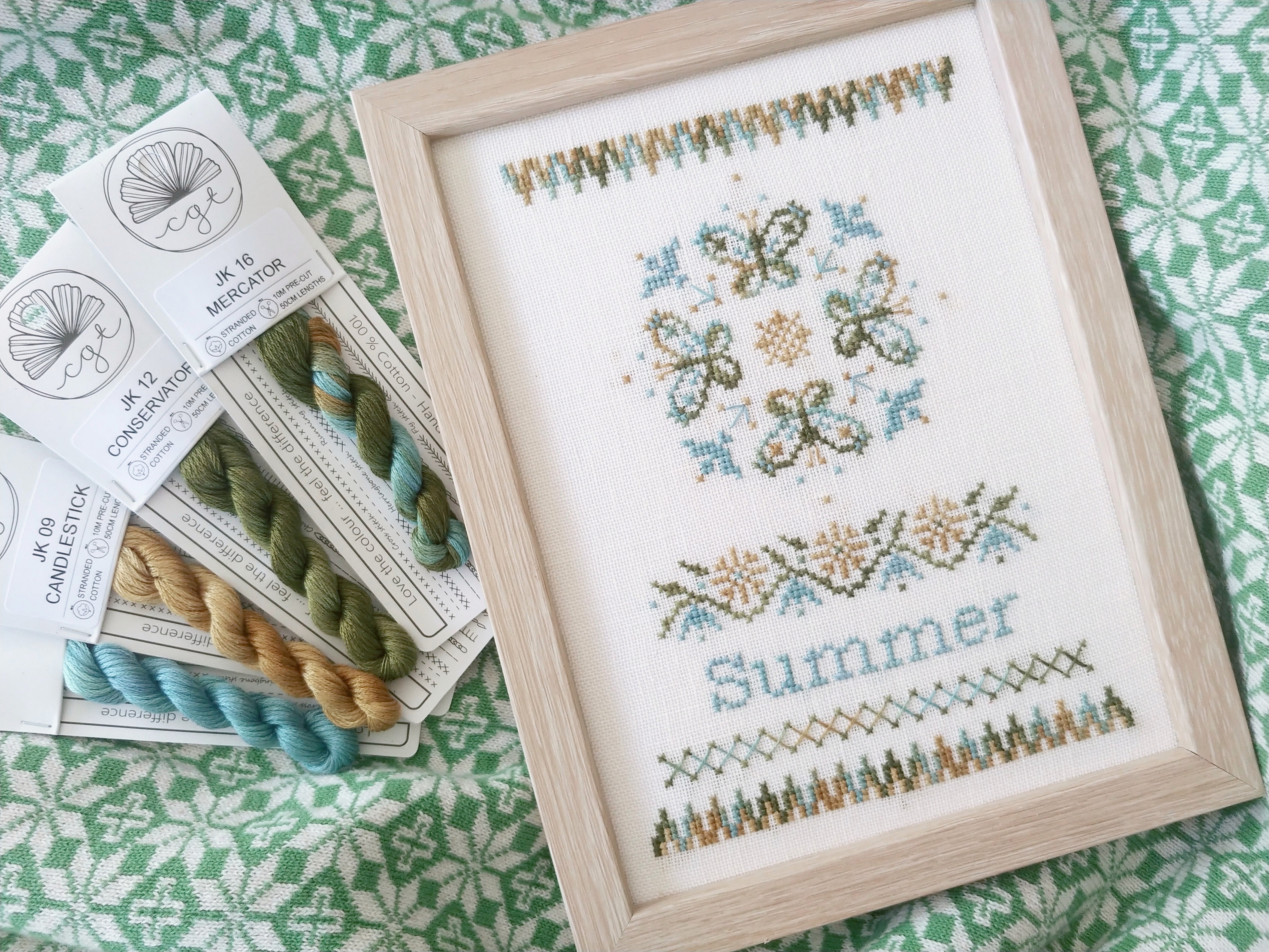 Summer - A Stitch for All Seasons (chart only) | Mojo Stitches (Nashville Market - 2024)