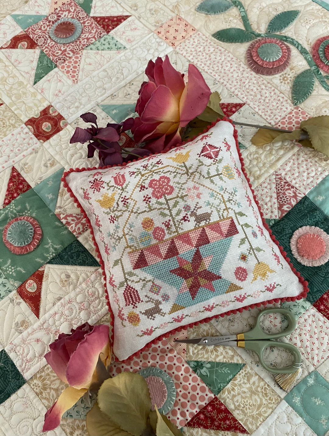 Pre-Order: Betsy's Easter Basket | Pansy Patch Quilts and Stitchery (Nashville Market - ships in March)