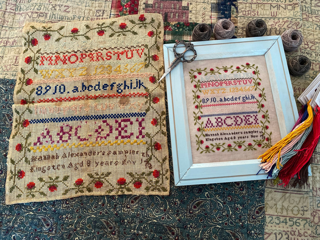 Pre-Order: Hannah Alexander: A Sweet Little Sampler | Pansy Patch Quilts and Stitchery (Nashville Market - ships in March)