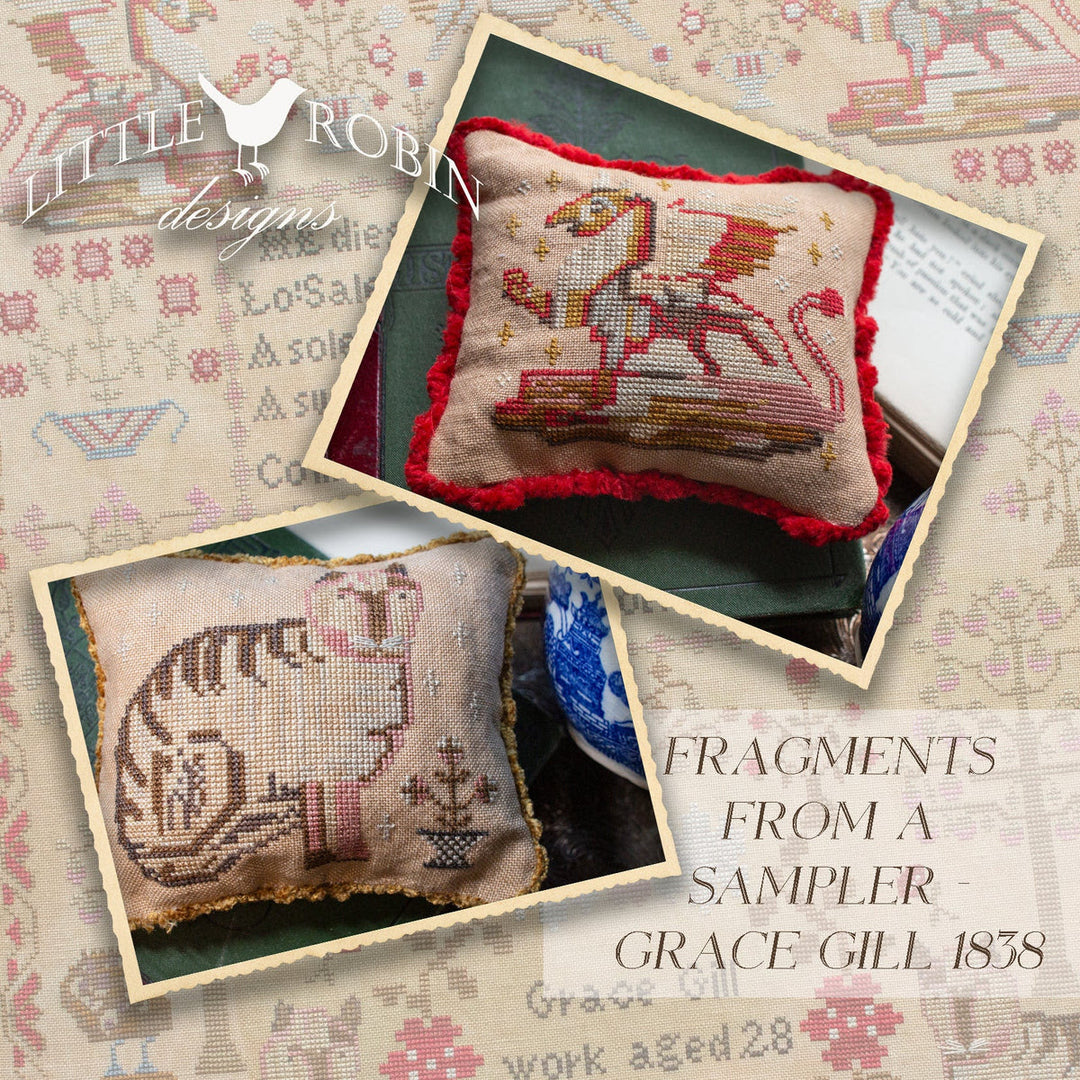 Fragments from a Sampler - Grace Gill 1838 *market exclusive* | Little Robin Designs (Nashville Market 2024)